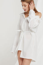 Load image into Gallery viewer, Vera Asymmetric Shirt Dress-2 Colors