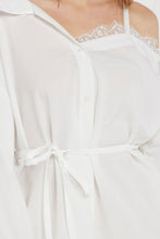 Load image into Gallery viewer, Vera Asymmetric Shirt Dress-2 Colors