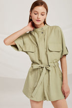 Load image into Gallery viewer, Evelyn Utility Romper