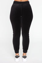 Load image into Gallery viewer, The Original Trendsetter Velour Set - Black