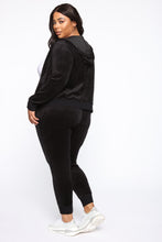 Load image into Gallery viewer, The Original Trendsetter Velour Set - Black