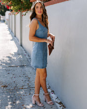 Load image into Gallery viewer, Shout Out To You Denim Bodycon Dress