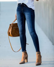 Load image into Gallery viewer, Name Of The Game Mid Rise Skinny