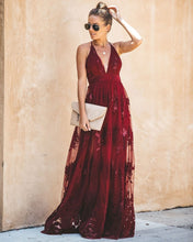 Load image into Gallery viewer, Antonia Maxi Dress - Wine