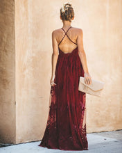 Load image into Gallery viewer, Antonia Maxi Dress - Wine