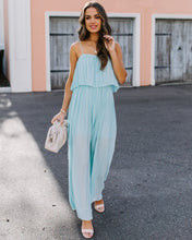 Load image into Gallery viewer, Nikita Plisse Jumpsuit - Sage