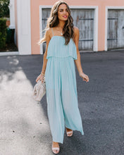 Load image into Gallery viewer, Nikita Plisse Jumpsuit - Sage