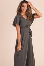 Load image into Gallery viewer, Naples Flutter Sleeve Wrap Maxi
