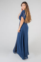 Load image into Gallery viewer, Naples Flutter Sleeve Wrap Maxi