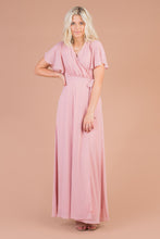 Load image into Gallery viewer, Naples Flutter Sleeve Wrap Maxi