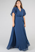 Load image into Gallery viewer, Naples Flutter Sleeve Wrap Maxi