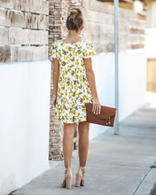 Load image into Gallery viewer, Lemonade Button Down Babydoll Dress