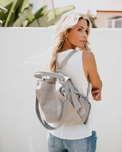Load image into Gallery viewer, Brette Convertible Backpack - Grey