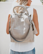 Load image into Gallery viewer, Brette Convertible Backpack - Grey