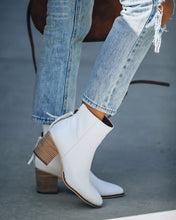 Load image into Gallery viewer, Ambrose Faux Leather Heeled Bootie