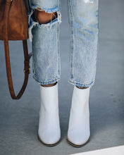 Load image into Gallery viewer, Ambrose Faux Leather Heeled Bootie