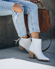 Load image into Gallery viewer, Ambrose Faux Leather Heeled Bootie