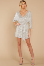 Load image into Gallery viewer, Show Stopper Champagne Sequin Dress