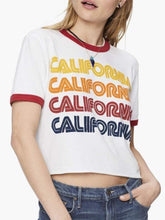 Load image into Gallery viewer, Cali Repeat Boyfriend Ringer - White
