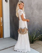 Load image into Gallery viewer, Fill Your Heart Lace Maxi Dress - Cream
