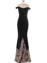 Load image into Gallery viewer, Off Shoulder Hot Drilling Cocktail Dress