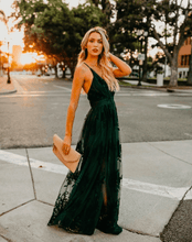 Load image into Gallery viewer, Antonia Maxi Dress - Hunter Green