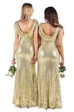 Load image into Gallery viewer, Sequin Maxi Dress