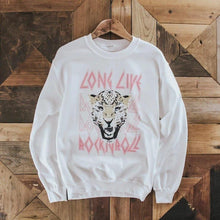 Load image into Gallery viewer, Round Neck Sweatshirt And Tie Dye Lounge Jogger Pants Set