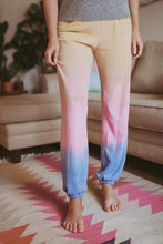 Load image into Gallery viewer, Round Neck Sweatshirt And Tie Dye Lounge Jogger Pants Set