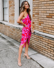 Load image into Gallery viewer, Addicted To Love One Shoulder Midi Dress