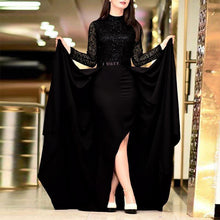 Load image into Gallery viewer, O Neck Solid Tight Fitting Irregular Party Dress