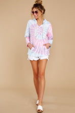 Load image into Gallery viewer, Hope For You Unicorn Bomb Spiral Tie Dye Hoodie
