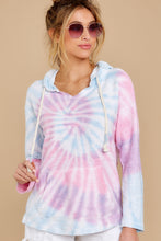 Load image into Gallery viewer, Hope For You Unicorn Bomb Spiral Tie Dye Hoodie