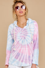 Load image into Gallery viewer, Hope For You Unicorn Bomb Spiral Tie Dye Hoodie