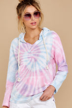 Load image into Gallery viewer, Hope For You Unicorn Bomb Spiral Tie Dye Hoodie