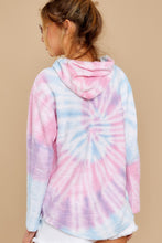 Load image into Gallery viewer, Hope For You Unicorn Bomb Spiral Tie Dye Hoodie