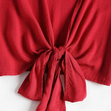 Load image into Gallery viewer, Front-tie Crop Top