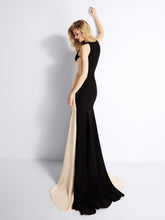 Load image into Gallery viewer, Elegant patchwork hip package women maxi dress