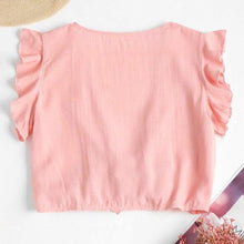 Load image into Gallery viewer, Front-tie Crop Top