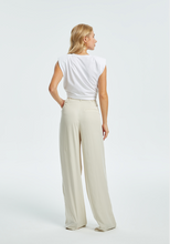 Load image into Gallery viewer, Eva Padded Shoulder Muscle T-Shirt and Pants - White