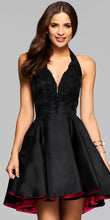 Load image into Gallery viewer, Elegant Deep V Hanging Dress