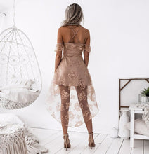 Load image into Gallery viewer, Tulle Mauve Pink Mini Dress