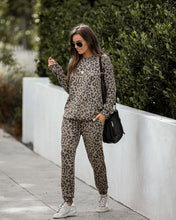 Load image into Gallery viewer, Natural Instincts Leopard Knit Tunic Set