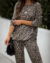 Load image into Gallery viewer, Natural Instincts Leopard Knit Tunic Set