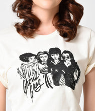 Load image into Gallery viewer, Ivory Ghoul Gang Short Sleeve Unisex Tee
