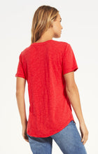 Load image into Gallery viewer, Airy Slub Short Sleeve V-Neck Tee