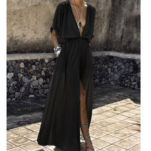 Load image into Gallery viewer, Summer Dress Bandage Long plus size Dress sundress Party Robe