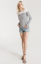 Load image into Gallery viewer, Fiore Stripe Long Sleeve Tee