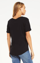Load image into Gallery viewer, Airy Slub Short Sleeve V-Neck Tee