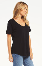 Load image into Gallery viewer, Airy Slub Short Sleeve V-Neck Tee